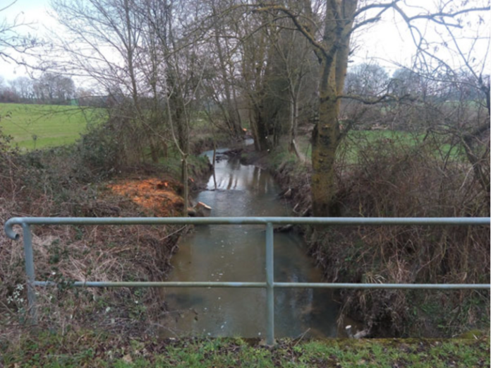 Ruisseau du Montagne avant les travaux