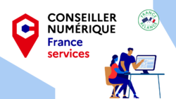 Logo Conseiller numérique France Services France relance