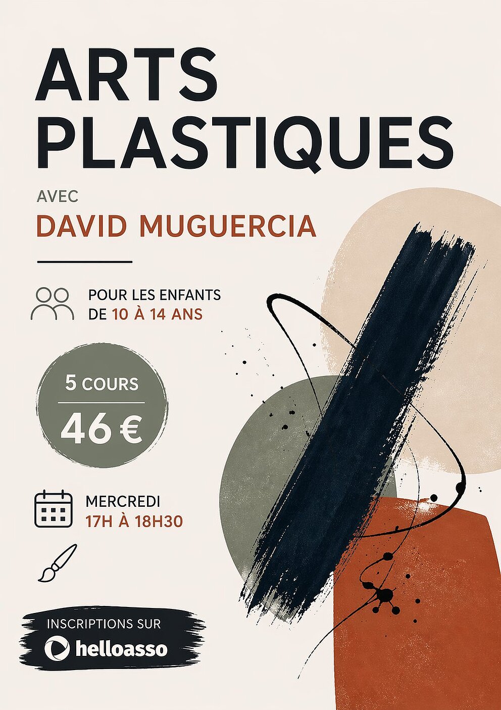 Ateliers d'Arts Plastiques avec David Muguercia