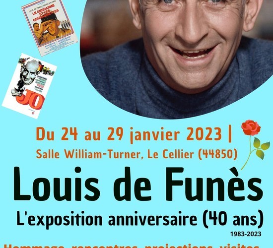 Exposition pour les 40 ans de la disparition de Louis de Funès - Le Cellier