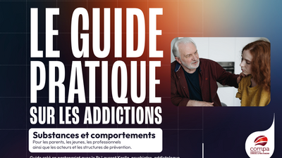 Une du guide des addictions COMPA