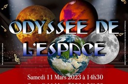 Spectacle musical "Odyssée de l'Espace" - Le Cellier