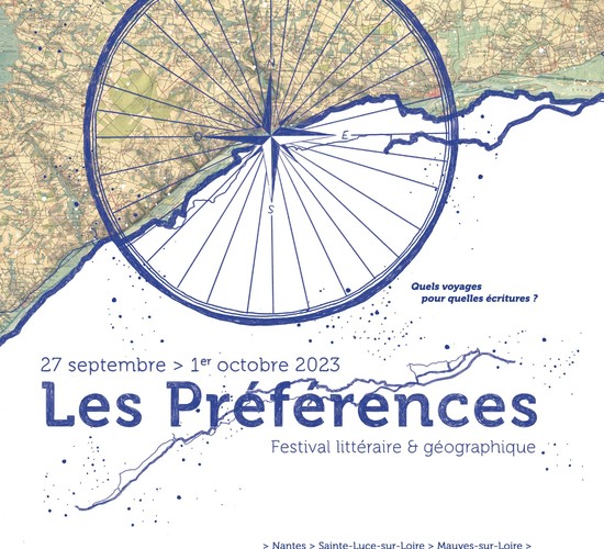 affiche Festival littéraire Les Préférences | Entre Nantes et Saint-Florent-Le-Vieil