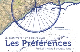 affiche Festival littéraire Les Préférences | Entre Nantes et Saint-Florent-Le-Vieil