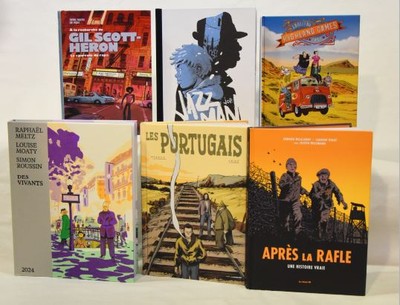 6 BD sélectionnées pour le Prix BD en Pays d'Ancenis