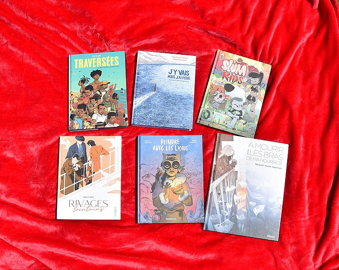 6 bandes dessinées du prix BD du Pays d'Ancenis 6 bandes dessinées du prix BD du Pays d'Ancenis