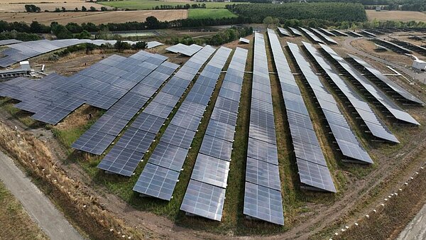 centrale photovoltaïque du Pays d'Ancenis à Mésanger centrale photovoltaïque du Pays d'Ancenis à Mésanger