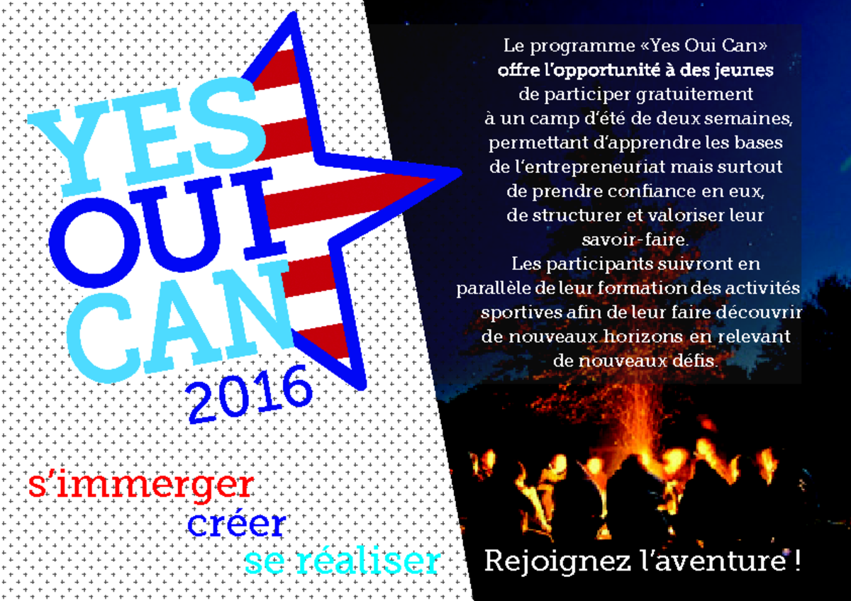 Flyer Yes oui can