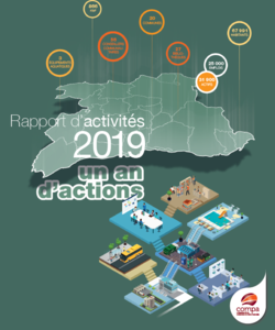 Couverture du Rapport d'activités COMPA 2019