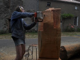 M. Cailleau, sculpteur sur bois