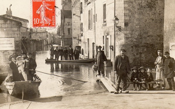 Inondations d'Ancenis 1910