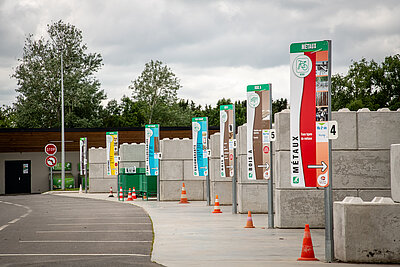 Déchèterie fermée