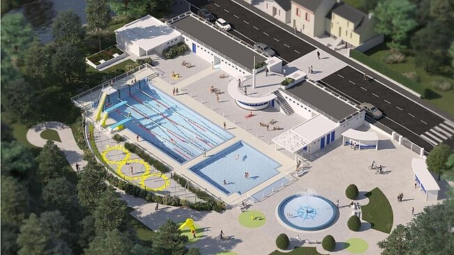 Projet des travaux de réhabilitation de la piscine Alexandre Braud à Vallons-de-l'Erdre (Saint-Mars-La-Jaille) Projet des travaux de réhabilitation de la piscine Alexandre Braud à Vallons-de-l'Erdre (Saint-Mars-La-Jaille)