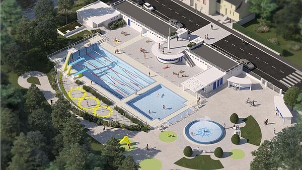 Projet de réhabilitation de la piscine Alexandre Braud à Vallons-de-l'Erdre Projet de réhabilitation de la piscine Alexandre Braud à Vallons-de-l'Erdre