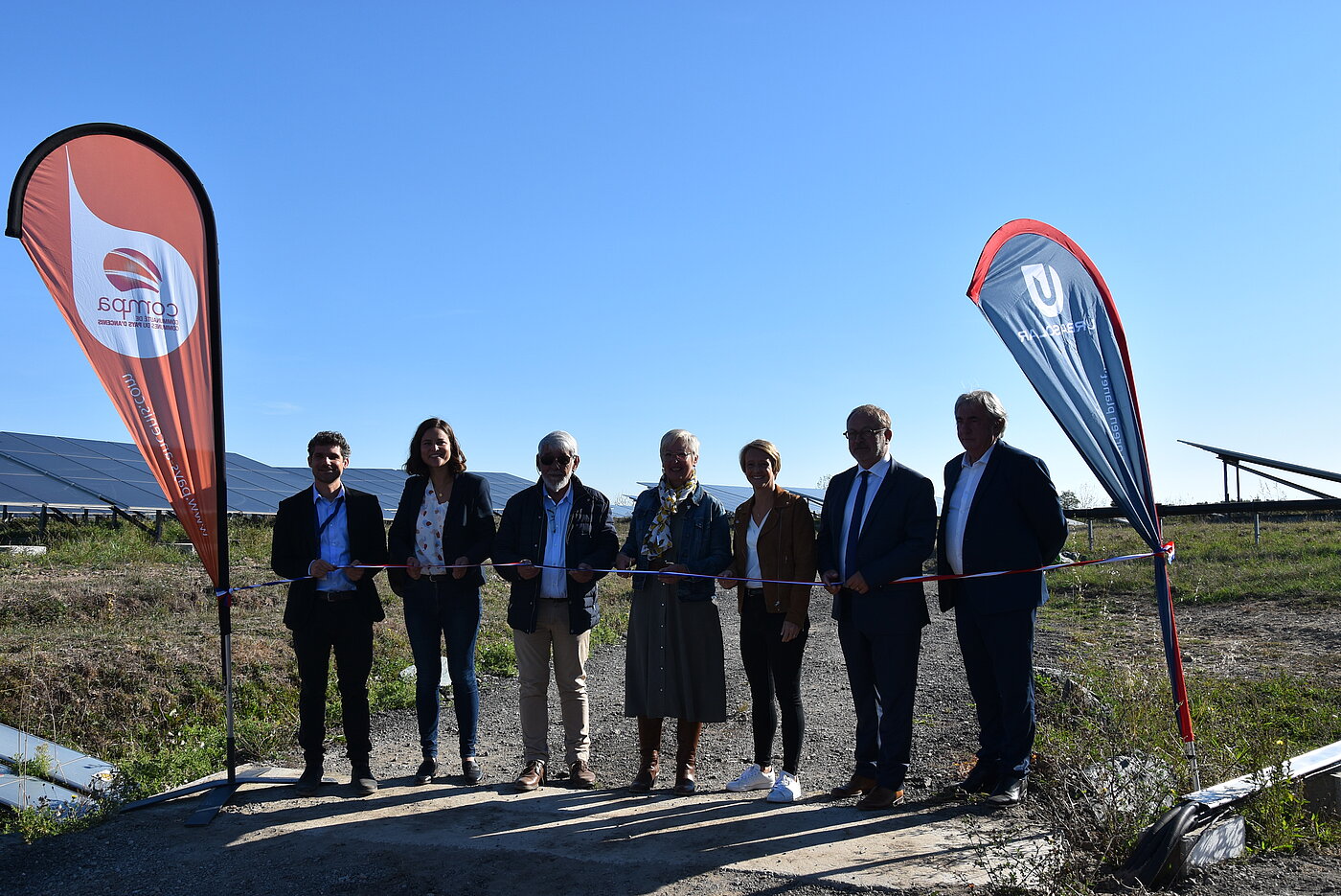 Inauguration de la Centrale photovoltaïque du Pays d'Ancenis Inauguration de la Centrale photovoltaïque du Pays d'Ancenis