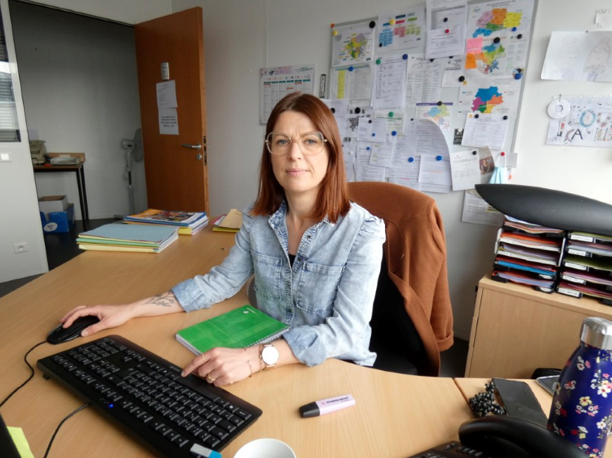 Héléna Delezire-Hardy, coordinatrice-responsable du Centre Local d’Information et de Coordination