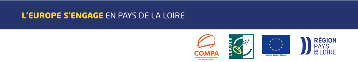 COMPA LEADER Europe Région Pays de la Loire Logos COMPA LEADER Europe Région Pays de la Loire